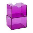 Dragon Shield: Strongbox - Clear Purple
