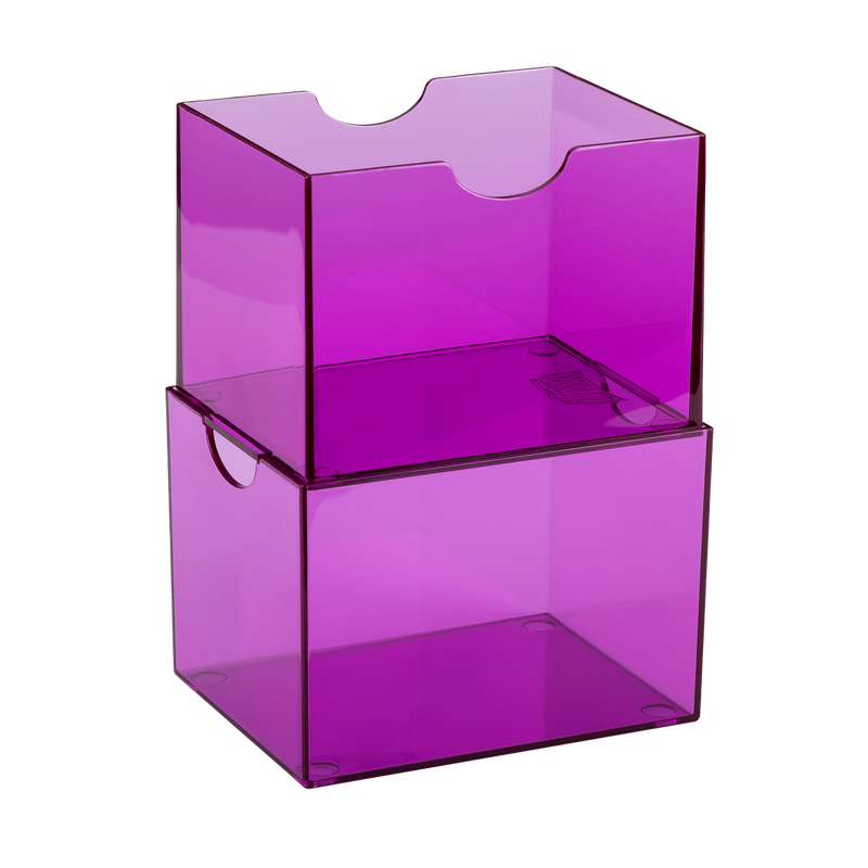 Dragon Shield: Strongbox - Clear Purple