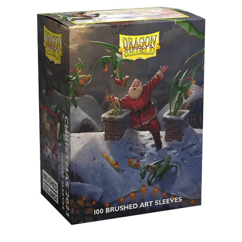 Dragon Shield: Standard 100ct Brushed Art Sleeves  - Christmas (2023)
