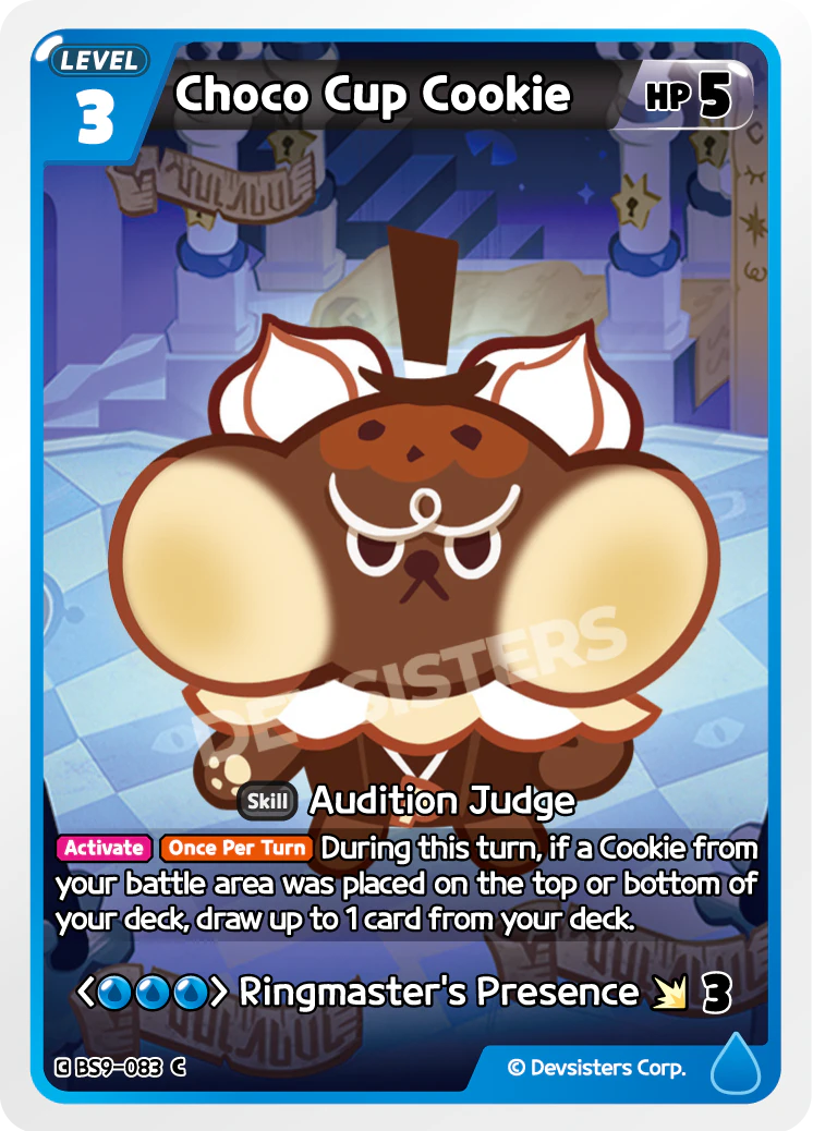 Image for Choco Cup Cookie (BS9-083) [A Game of Truth and Deceit] - CookieRun: Braverse TCG