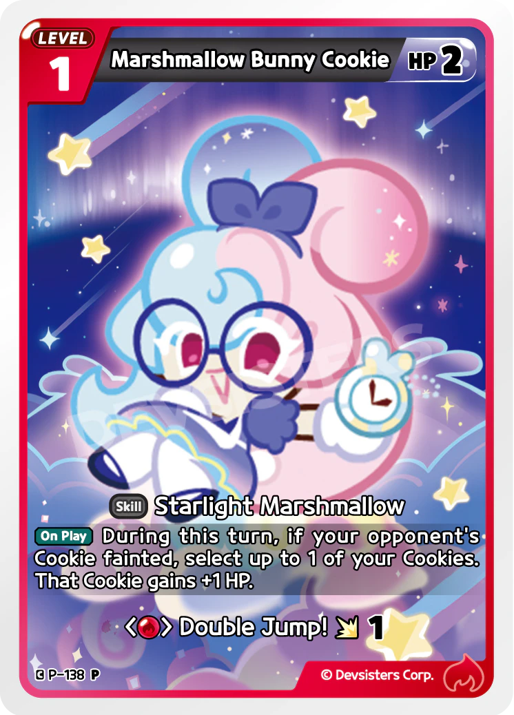 Image for Marshmallow Bunny Cookie (P-138) [Promotion Card] - CookieRun: Braverse TCG