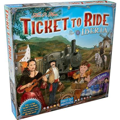 Ticket to Ride Map Collection 8: Iberia & South Korea (2024)