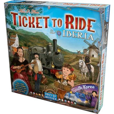 Ticket to Ride Map Collection 8: Iberia & South Korea (2024)