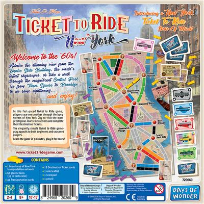 Ticket to Ride: New York (2018)