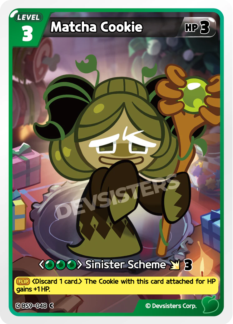 Image for Matcha Cookie (BS9-048) [A Game of Truth and Deceit] - CookieRun: Braverse TCG