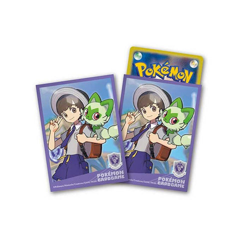 Card Sleeves - Pokemon Trainers Haruto & Sprigatito (64-Pack) (Pokemon Center Japan Exclusive)