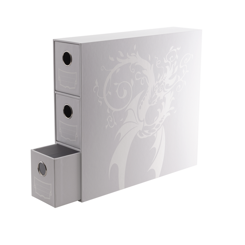 Dragon Shield: Fortress - Vertical - 3 XL (White)