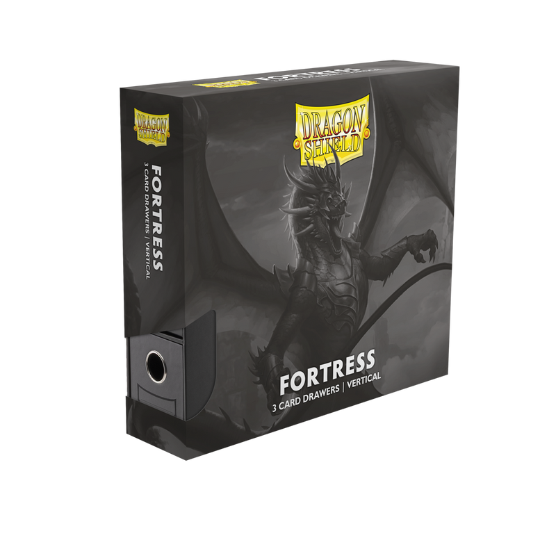 Dragon Shield: Fortress - Vertical - 3 XL (Black)