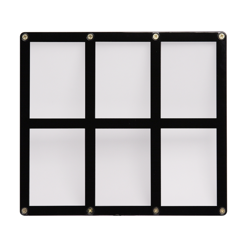 Ultra PRO: Screwdown Holder - Black Frame (6-Card)