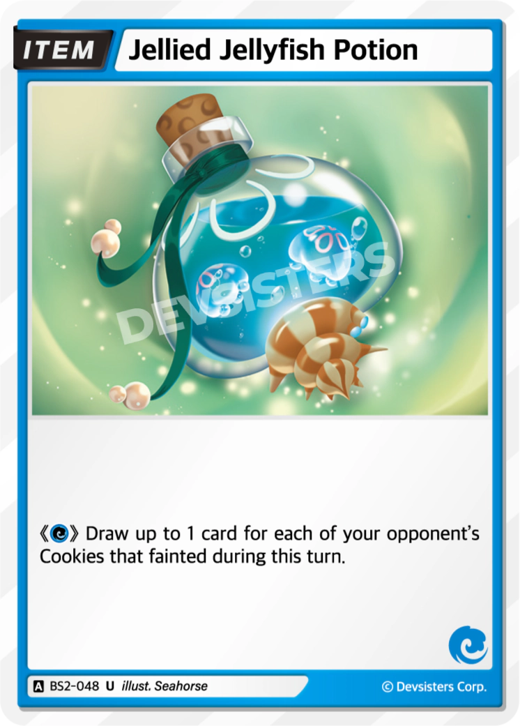 Image for Jellied Jellyfish Potion (BS2-048) [BRAVE BEGINNING] - CookieRun: Braverse TCG
