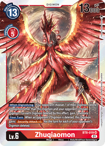 Zhuqiaomon [BT8-019] [New Awakening]