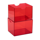 Dragon Shield: Strongbox - Clear Red