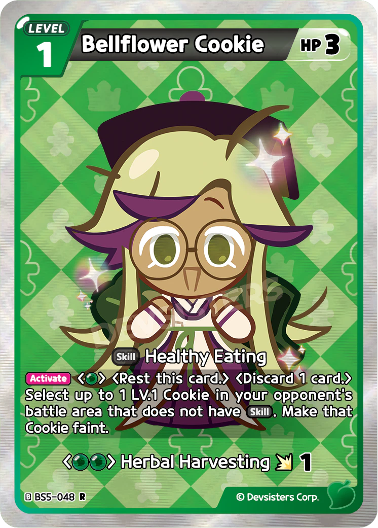 Image for Bellflower Cookie (BS5-048) [Operation Timeguard] - CookieRun: Braverse TCG