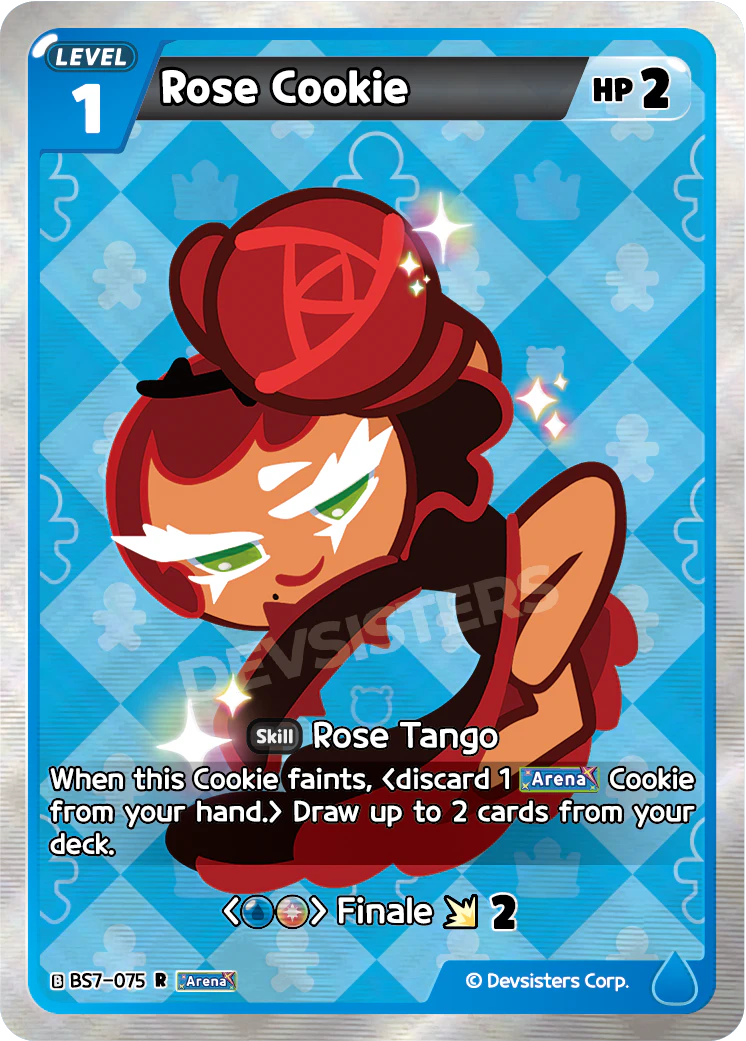 Image for Rose Cookie (BS7-075) [Arena of Glory] - CookieRun: Braverse TCG