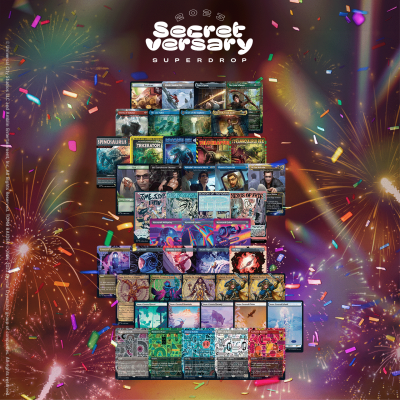 Secret Lair Drop: Secretversary Superdrop 2023: Goodie Bag Loaded with Non-Foils Bundle