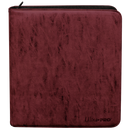 Ultra PRO: Deck Builder's Playset PRO-Binder - Suede Collection (Ruby)