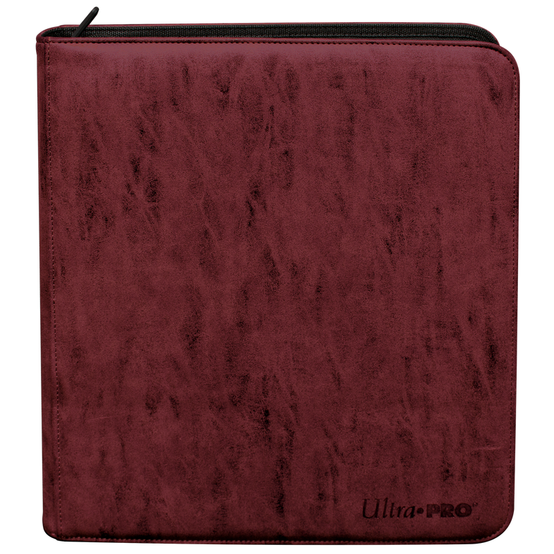 Ultra PRO: Deck Builder's Playset PRO-Binder - Suede Collection (Ruby)