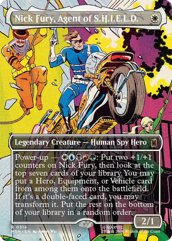 Nick Fury, Agent of S.H.I.E.L.D. (Borderless) (0314) [Marvel Super Heroes]