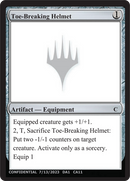 Toe-Breaking Helmet - [Unknown Event]