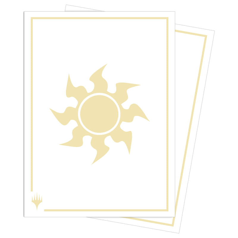 Ultra PRO: 105ct Standard Sleeves (APEX) - Mana 8 (Plains)