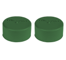 Ultra PRO: Playmat Tube Caps - Standard Green (2-Pack)