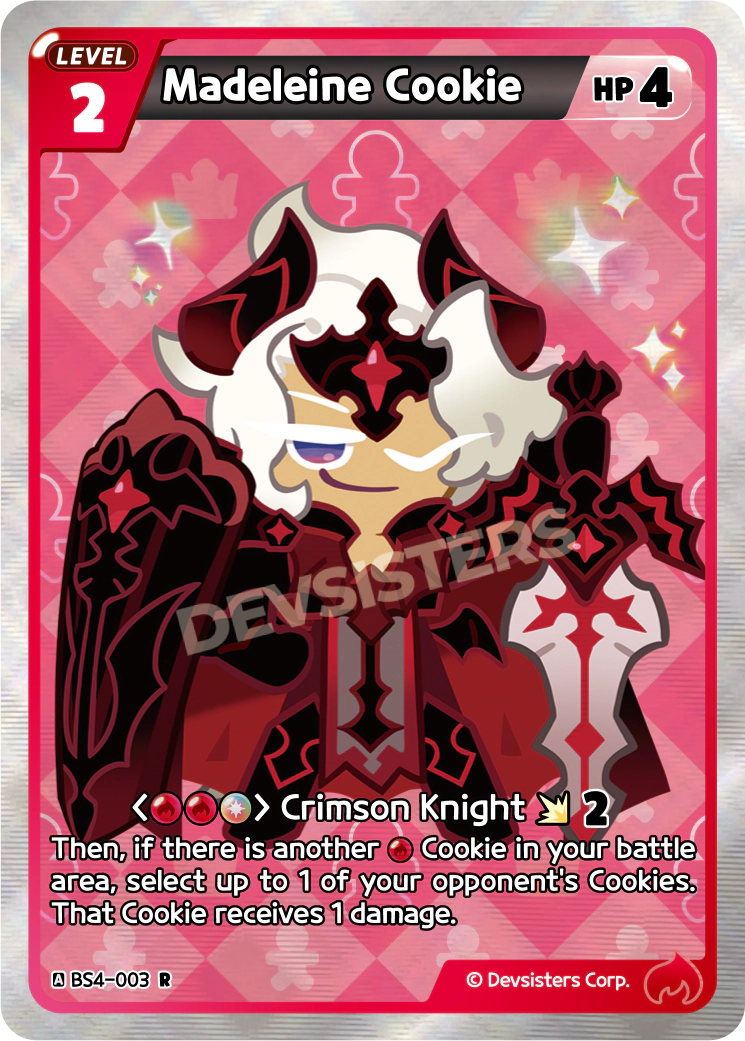 Image for Madeleine Cookie (BS4-003) [Age of Heroes and Kingdoms] - CookieRun: Braverse TCG