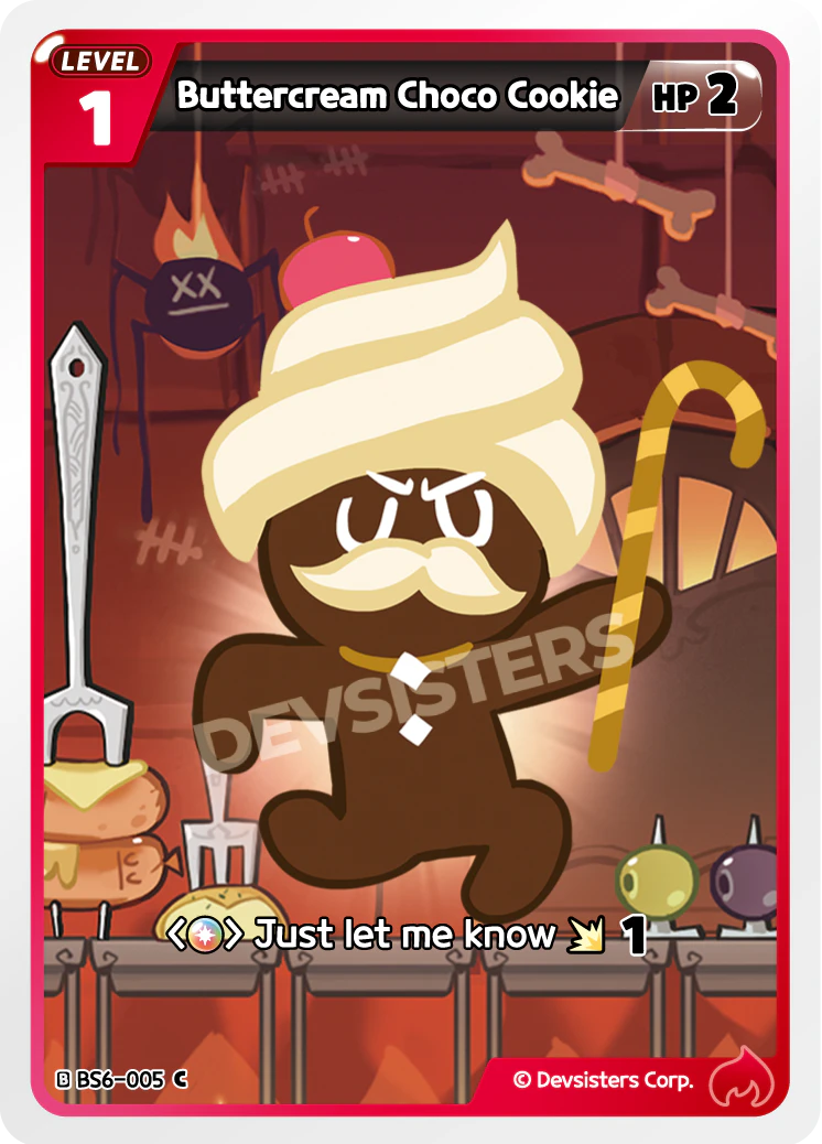 Image for Buttercream Choco Cookie (BS6-005) [Operation Timeguard] - CookieRun: Braverse TCG