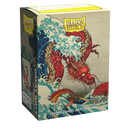 Dragon Shield: Standard 100ct Brushed Art Sleeves - The Great Wave