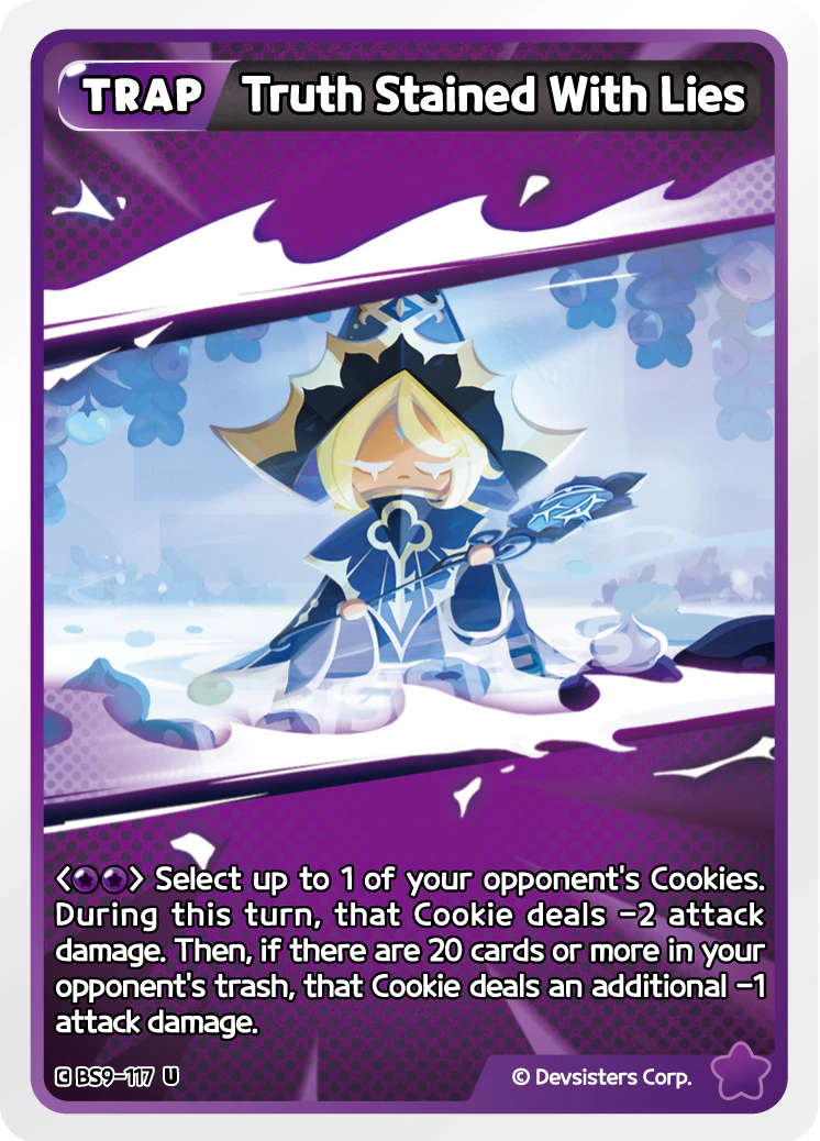 Image for Truth Stained With Lies (BS9-117) [A Game of Truth and Deceit] - CookieRun: Braverse TCG