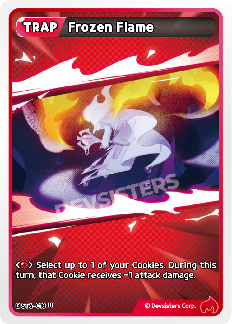 Image for Frozen Flame (ST6-018) [Flames of Immortality] - CookieRun: Braverse TCG