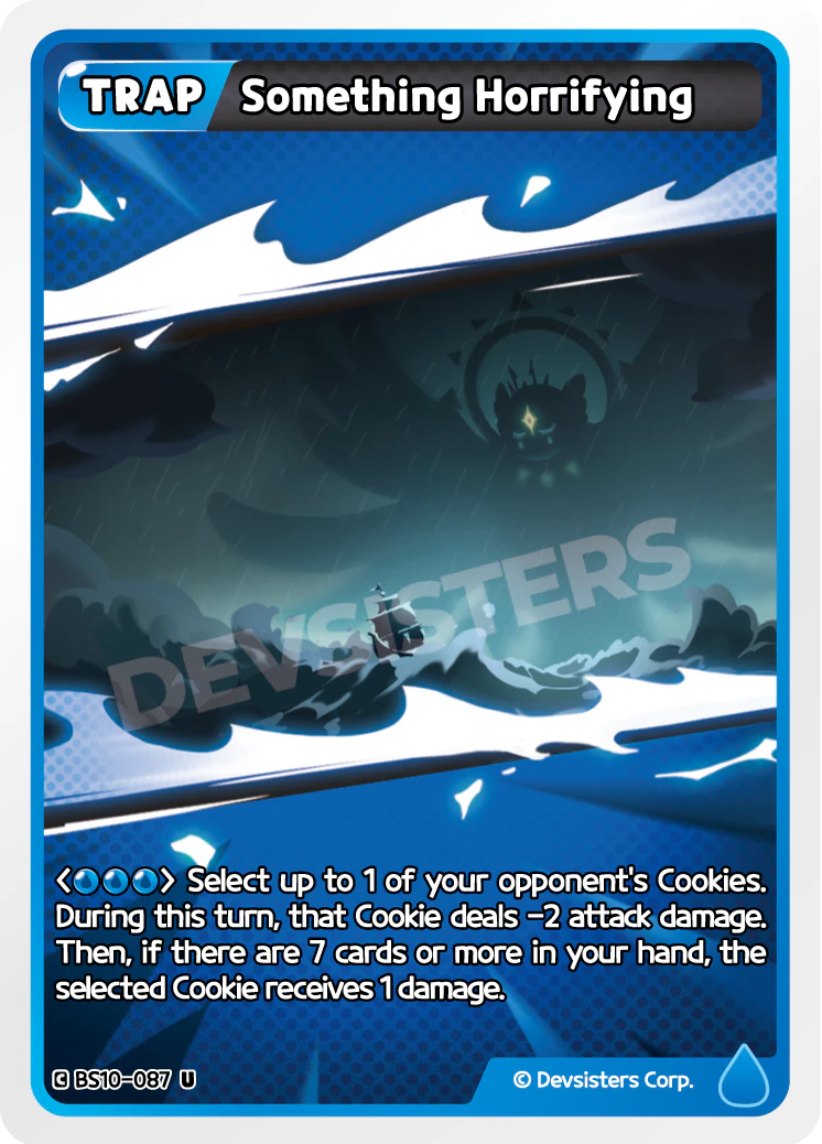 Image for Something Horrifying (BS10-087) [Paradise of Passion & Sloth / Catacombs of Silence] - CookieRun: Braverse TCG
