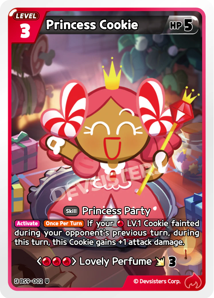 Image for Princess Cookie (BS9-002) [A Game of Truth and Deceit] - CookieRun: Braverse TCG
