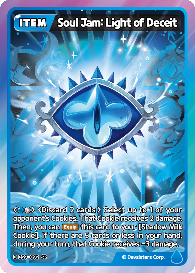 Image for Soul Jam: Light of Deceit (BS9-092) [A Game of Truth and Deceit] - CookieRun: Braverse TCG