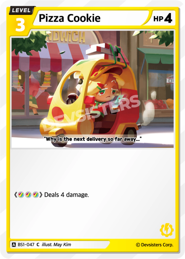 Image for Pizza Cookie (BS1-047) [BRAVE BEGINNING] - CookieRun: Braverse TCG