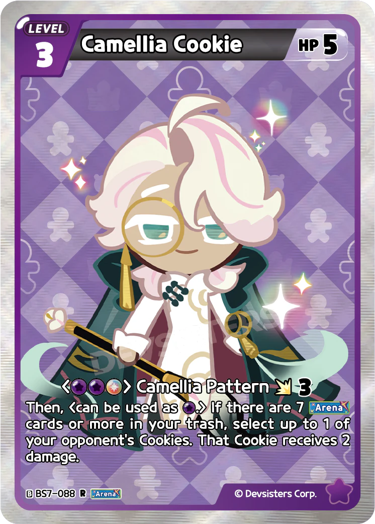 Image for Camellia Cookie (BS7-088) [Arena of Glory] - CookieRun: Braverse TCG