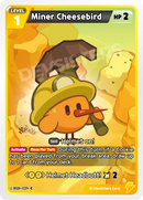 Image for Miner Cheesebird (BS8-029) [Land of Fire & Ruin, Realm of Apathy] - CookieRun: Braverse TCG