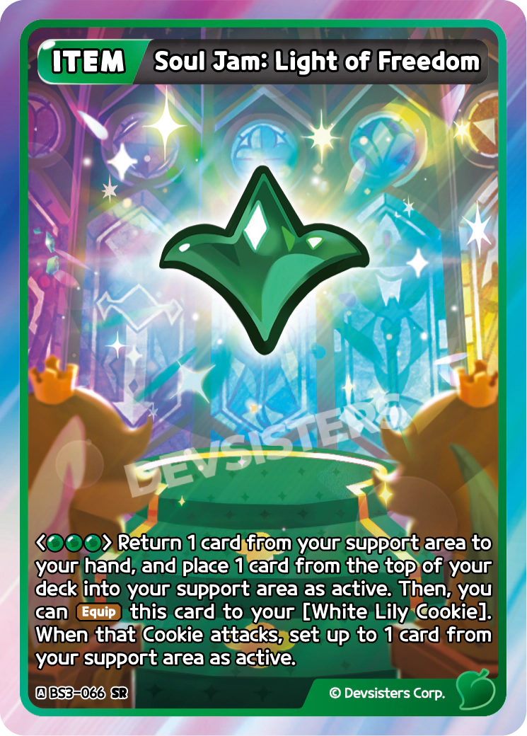 Image for Soul Jam: Light of Freedom (BS3-066) [Age of Heroes and Kingdoms] - CookieRun: Braverse TCG