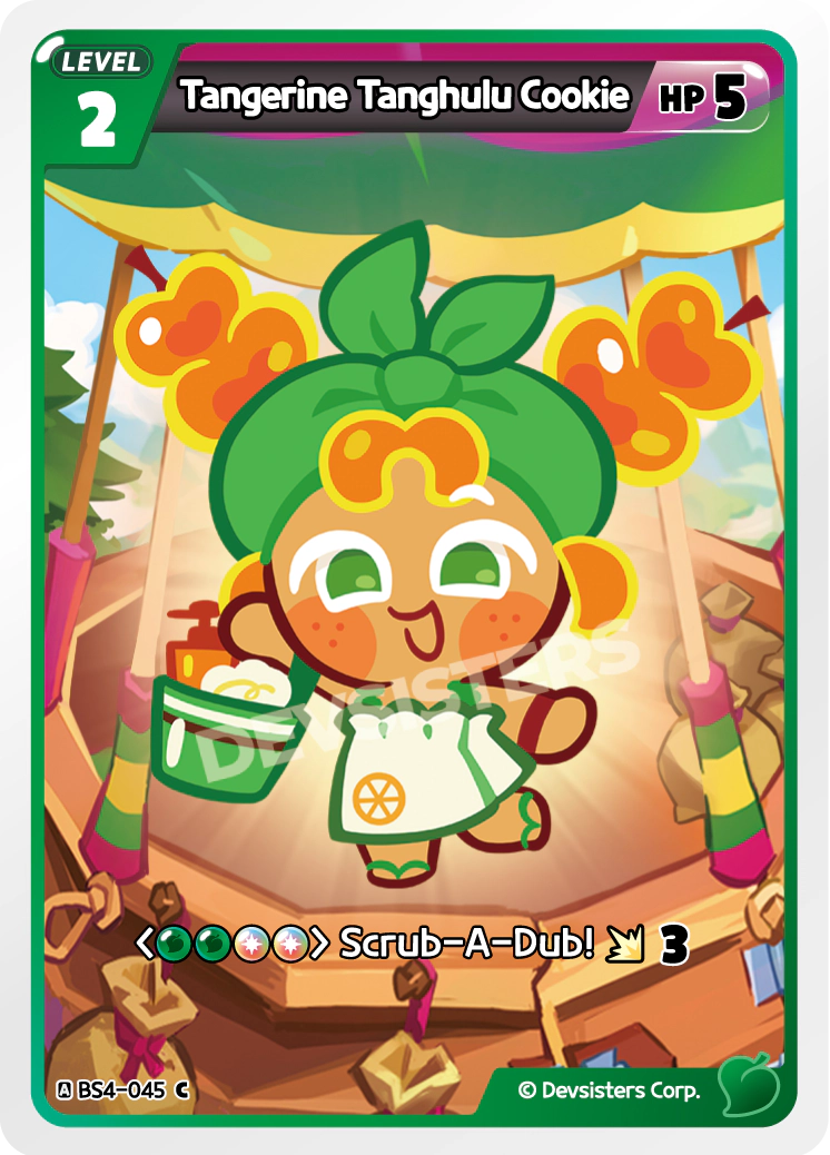 Image for Tangerine Tanghulu Cookie (BS4-045) [Age of Heroes and Kingdoms] - CookieRun: Braverse TCG