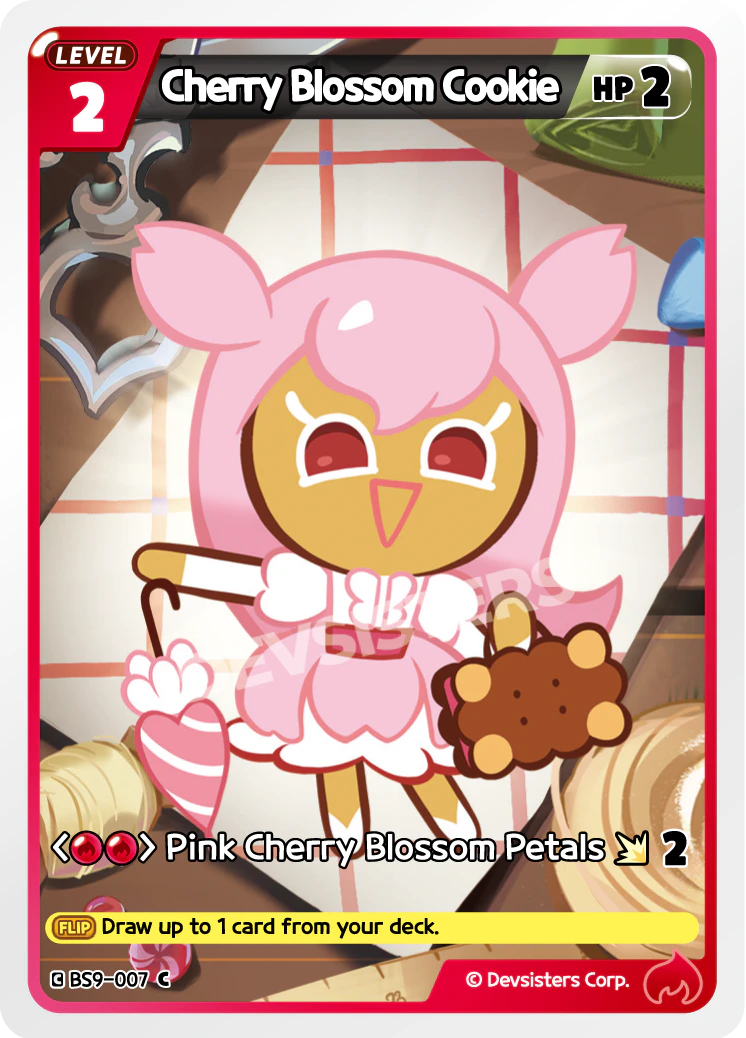 Image for Cherry Blossom Cookie (BS9-007) [A Game of Truth and Deceit] - CookieRun: Braverse TCG