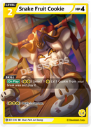 Image for Snake Fruit Cookie (BS1-036) [BRAVE BEGINNING] - CookieRun: Braverse TCG