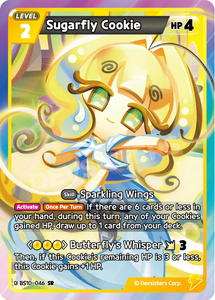 Image for Sugarfly Cookie (BS10-046) [Paradise of Passion & Sloth / Catacombs of Silence] - CookieRun: Braverse TCG