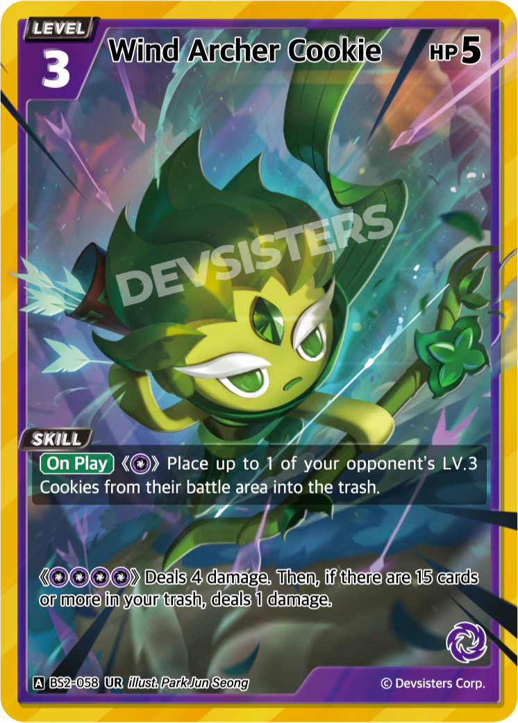 Image for Wind Archer Cookie (BS2-058) [BRAVE BEGINNING] - CookieRun: Braverse TCG