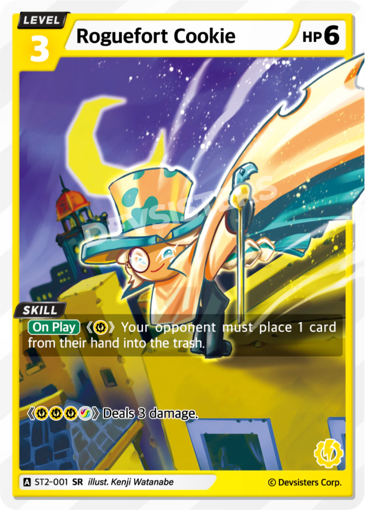 Image for Roguefort Cookie (ST2-001) [Starter Deck YELLOW] - CookieRun: Braverse TCG