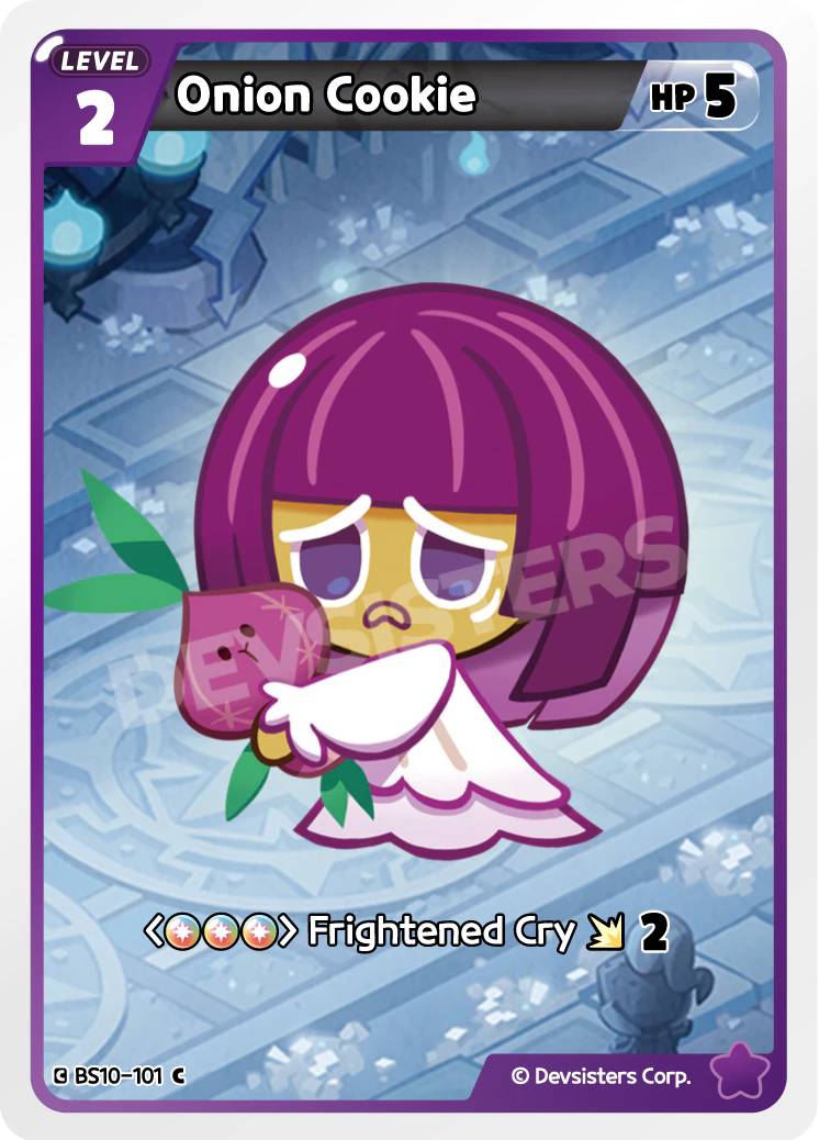 Image for Onion Cookie (BS10-101) [Paradise of Passion & Sloth / Catacombs of Silence] - CookieRun: Braverse TCG