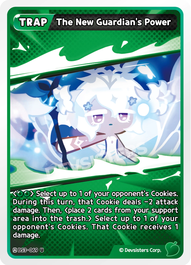 Image for The New Guardian's Power (BS3-069) [Age of Heroes and Kingdoms] - CookieRun: Braverse TCG
