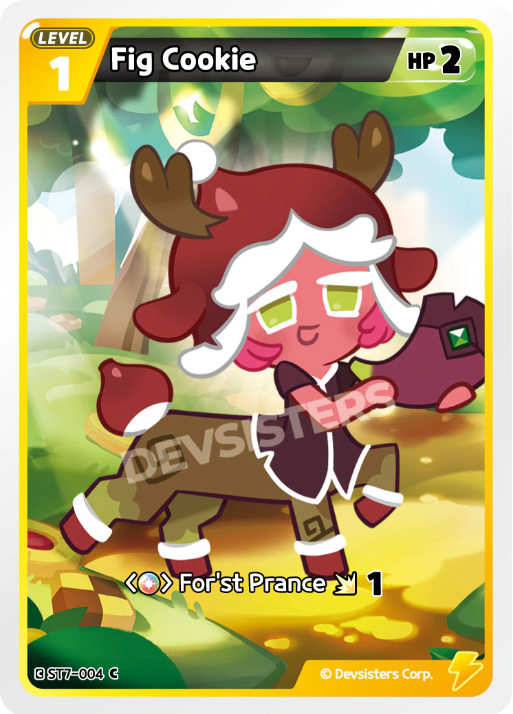 Image for Fig Cookie (ST7-004) [Tree of Life] - CookieRun: Braverse TCG