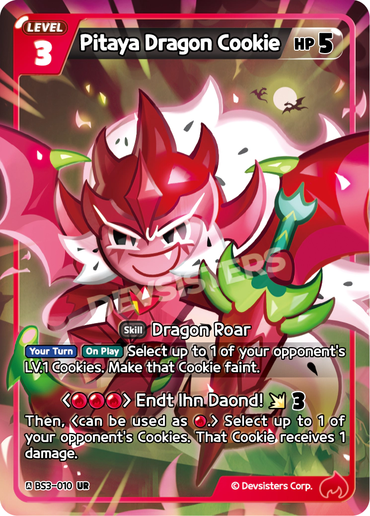 Image for Pitaya Dragon Cookie (BS3-010) [Age of Heroes and Kingdoms] - CookieRun: Braverse TCG