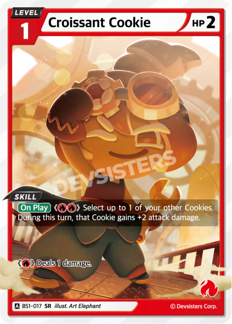 Image for Croissant Cookie (BS1-017) [BRAVE BEGINNING] - CookieRun: Braverse TCG