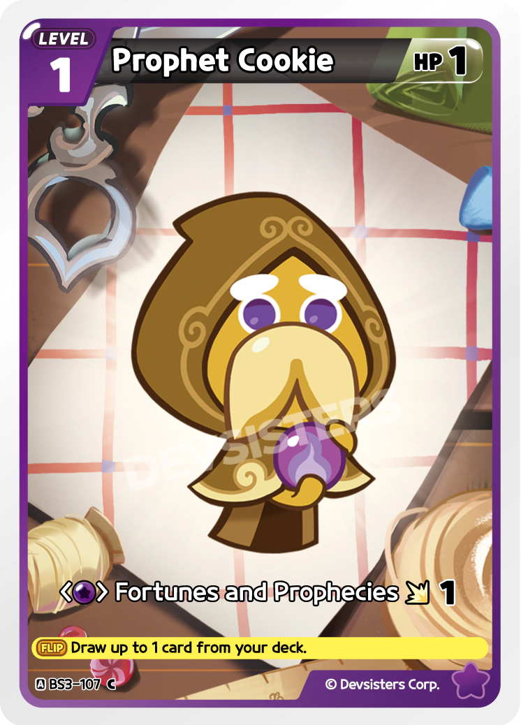 Image for Prophet Cookie (BS3-107) [Age of Heroes and Kingdoms] - CookieRun: Braverse TCG