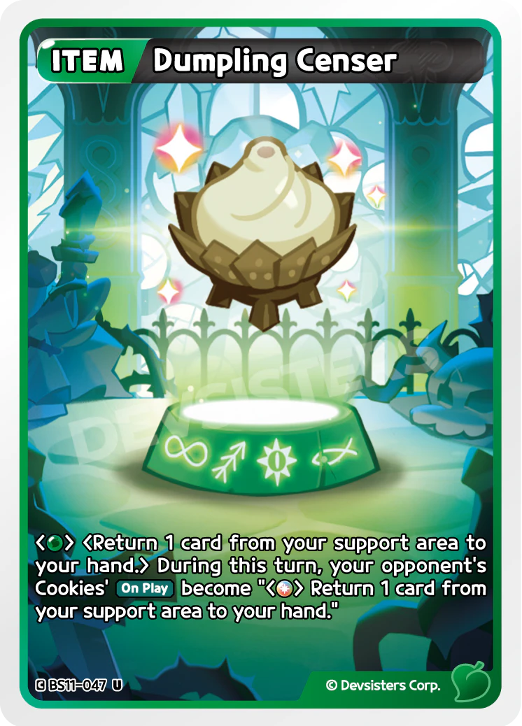 Image for Dumpling Censer (BS11-047) [The Dark Enchantress War] - CookieRun: Braverse TCG